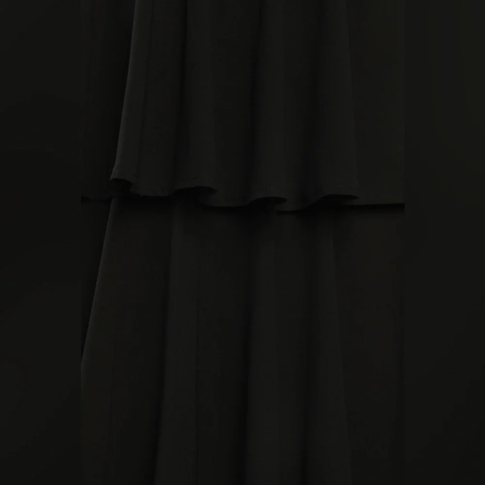 Lulus NWOT Amazing Evening Black
Tiered Maxi Dress Medium - Picture 7 of 7